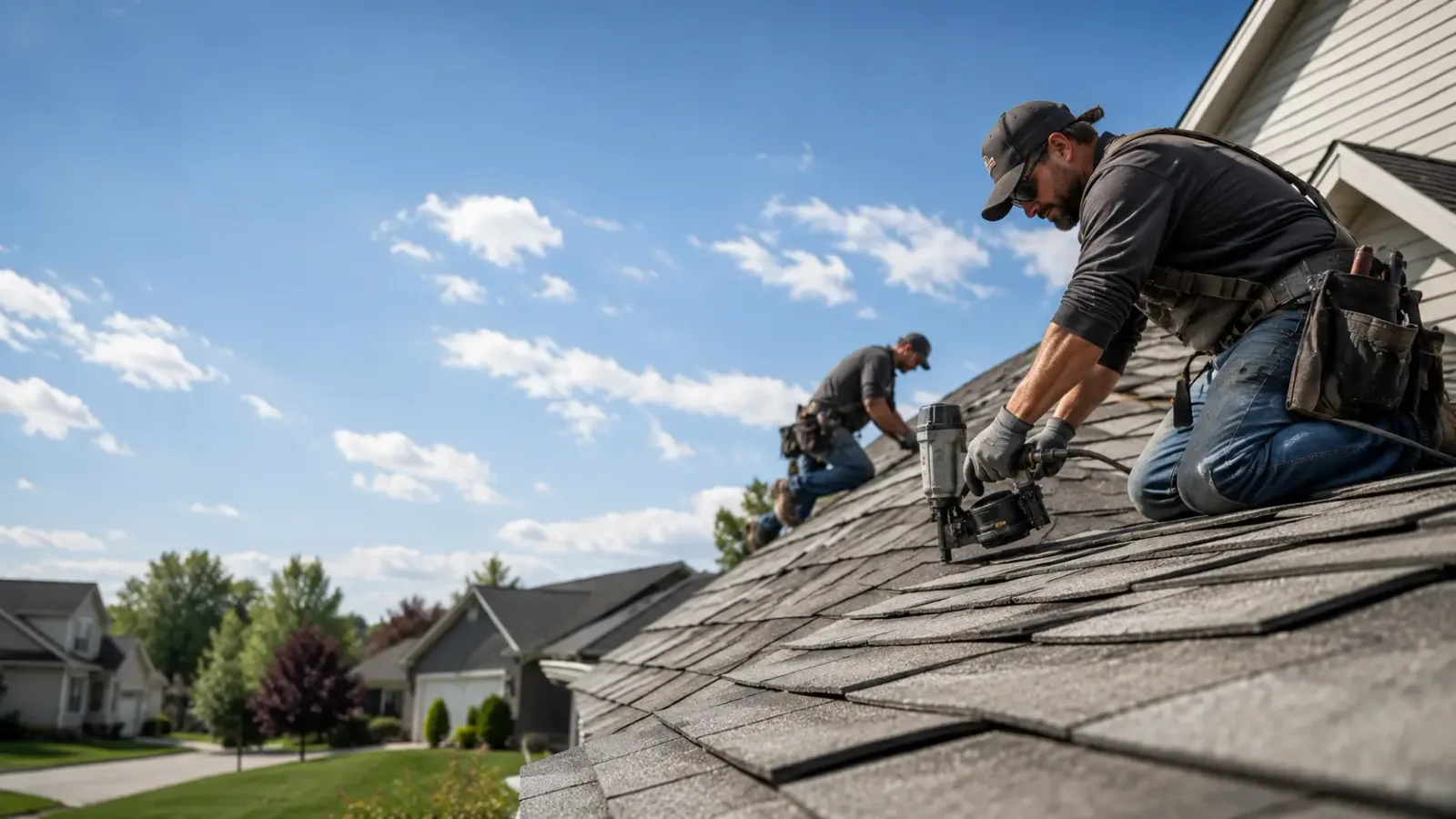 Storm Damage Roof Repair in Union, WA near me